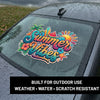 Custom UV DTF Sticker Transfers by Size