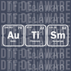 Science Periodic Table Autism Design - Au Ti Sm Elements Graphic