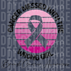 Bold "FU Cancer" Pink Ribbon Design - Cancer Awareness DTF Transfer