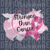 Stronger Than Cancer Watercolor Design - Pink Ribbon Support DTF