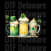 St. Patrick's Day Festive Beer DTF Transfer - Lucky Pub Crawl Ready to Press