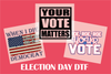 Election Day DTF, DTF Delaware, DTF Transfers By Size, Direct to Film, DTF Printing