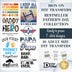 Best Seller Father's Day T-shirt Designs Premade DTF Gangsheet - Bundle 1