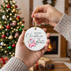 Personalized First Christmas as Mr & Mrs Ornament 2026
