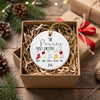 Personalized Family Stockings Christmas Ornament 2026