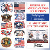 Best Seller Independence Day T-shirt Designs Premade DTF Gangsheet - Bundle 1