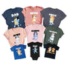 Personalized Bluey Family Matching Shirts