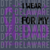 I Wear Purple For My Dad - Alzheimer's Ribbon with Birds DTF