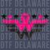 I Wear Pink For My Mom - Breast Cancer Ribbon with Birds DTF Print