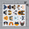 Dog Collections UV DTF Sticker
