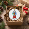 Personalized Snow Globe Baby's First Christmas Ornament 2026