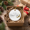 Personalized First Holy Communion Christmas Ornament 2026