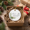 Personalized Engaged Christmas Ornament 2026