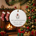 Personalized First Christmas Engaged Ornament 2026