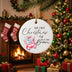 Personalized First Christmas as Mr & Mrs Ornament 2026