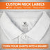Custom DTF Label Printing | Neck & Brand Tags