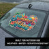 Custom UV DTF Sticker Transfers by Size