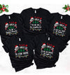 Custom Most Likely To Family Christmas Shirt