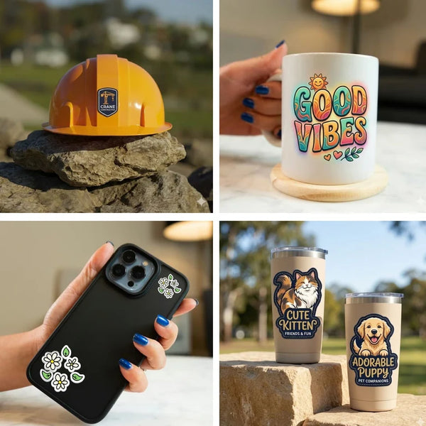 Phone cases and notebooks