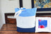 Heavy Canvas Tri-Color Tote Bags