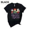 DTF Delaware - It's All a Bunch of Hocus Pocus Shirt - Halloween Bluey T-Shirt, Made in USA, high-quality, cotton, tee, perfect, adults, women, men, youth, toddler, baby onesie, character, Bingo, Bandit Heeler, cute, funny, graphic tee, gift, birthday, vacation, trip, family, matching, Chilli Heeler