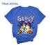 DTF Delaware - Bluey Halloween Witch Shirt - Trick Or Treat, Made in USA, high quality, cotton, graphic tee, vintage, adult, women, men, youth, toddler, baby onesie, cute, family, vacation, trip, birthday, Bandit Heeler, Spooky, cartoon, characters