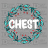 Chest Nuts Couples Christmas Design - DTF Ready to Press - DTF Delaware