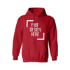 Gildan 18000 Red Unisex Hooded Sweatshirt (Hoodie), ready for custom printing, full service for bulk orders (printing, pressing, and shipping). Available in various color options and size.