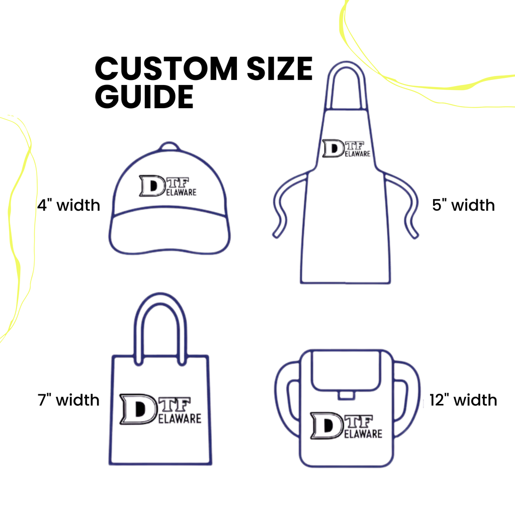 Custom DTF Transfers by Size | Heat Press-Ready Prints