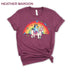 DTF Delaware - Bluey Rainbow Unicorn Shirt Shirt, Family, tee, t-shirt, heeler, gift, father, mother, birthday, trip, vacation, dad, Heeler, Cotton, high, quality, funny, cute, Bluey, adult, women, men, youth, baby onesie, Bandit Heeler