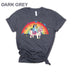 DTF Delaware - Bluey Rainbow Unicorn Shirt Shirt, Family, tee, t-shirt, heeler, gift, father, mother, birthday, trip, vacation, dad, Heeler, Cotton, high, quality, funny, cute, Bluey, adult, women, men, youth, baby onesie, Bandit Heeler