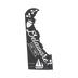 Delaware State Est. 1787 Design - DTF Ready for Press - DTF Delaware
