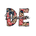 DE American Flag Delaware Design - DTF Ready for Press