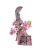 Flower and Wood Painting DE Delaware Design- DTF Ready for Press - DTF Delaware