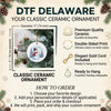 Personalized Baby Announcement Christmas Ornament 2026