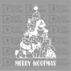 Merry Woofmas Christmas Design - DTF Ready to Press - White - DTF Delaware