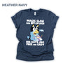 DTF Delaware - Bluey Magic Claw Has No Children His Days are Free and Easy Shirt, Family, tee, t-shirt, heeler, gift, father, mother, day, birthday, trip, vacation, dad, Bandit Heeler, Cotton, high, quality, funny, cute