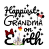 DTF Delaware, DTF Printing, DTF Transfer By Size, Direct to film, Disney, Happiest Grandma on Earth Disney Design
