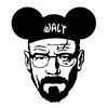 DTF Delaware, Walter White Disney, DTF Printing, Direct to Film