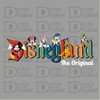 DTF Delaware, DTF Printing, DTF Transfer By Size, Direct to film, Disney, Disneyland The Original Disney Design