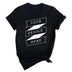 Bella+Canvas Soft Cotton T-Shirt (Black), fully ready for custom printing. Full service for bulk orders (printing, pressing, and shipping), available in various colors and sizes.