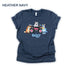 DTF Delaware - Bluey Driving Shirt, Made in USA, high quality, cotton, graphic tee, vintage, adult, women, men, youth, toddler, baby onesie, cute, family, vacation, trip, birthday, Bandit Heeler