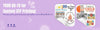 Ad for custom DTF gang sheets (custom dtf gang sheets) created with a DTF Gang Sheet Builder. Image shows various camping, sports, and family-themed designs printed as DTF transfers (dtf transfer gang sheets) on ready to press (DTF gang sheets ready to Press) sheets. The slogan highlights a fast and easy source for cheap DTF gang sheets (Cheap DTF gang sheets) and heat transfer (gang sheet heat transfer) printing.
