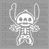 Disney Halloween Stitch Skeleton - DTF Ready to Press - DTF Delaware