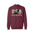 Friends Horror Movie Sweatshirt - Michael Myers Halloween Crewneck Sweatshirt - DTF Delaware