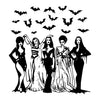 Halloween Spooky Women - DTF Ready to Press - DTF Delaware