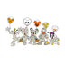 DTF Delaware - Mickey and Friends Halloween Design - DTF Ready to Press, DTF Transfer by Size, Direct to Film