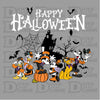 Mickey and Friends Happy Halloween Design - DTF Ready to Press - DTF Delaware