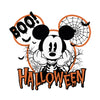 Mickey Boo Halloween Design - DTF Ready to Press - DTF Delaware