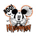 Mickey Boo Halloween Design - DTF Ready to Press - DTF Delaware
